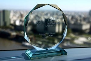 El premio fue otorgado por la World Refining Association durante la LARTC.