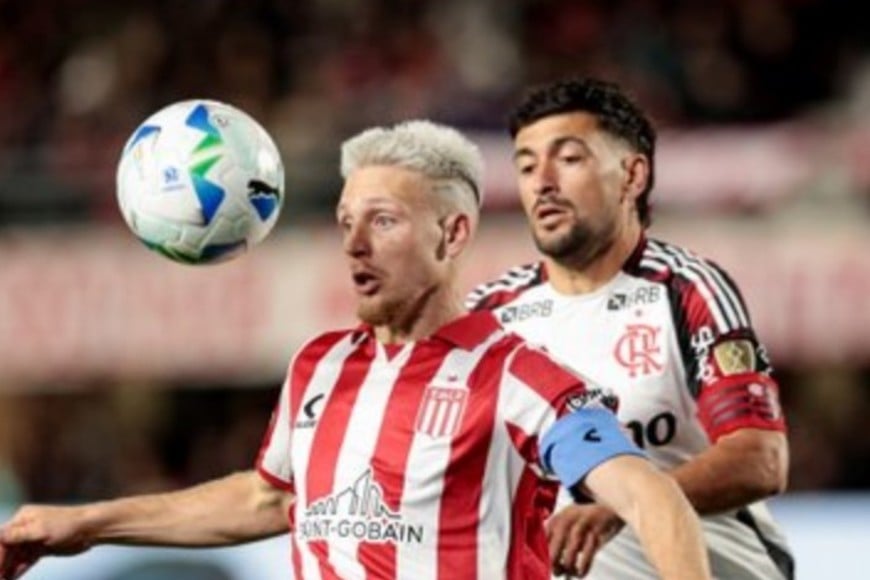 Estudiantes vs. Flamengo. Foto: @EdelpOficial