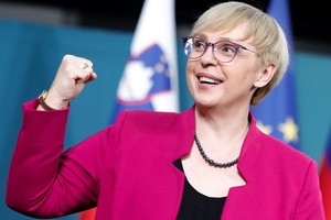 La presidenta de Eslovenia, Nataša Pirc Musar.