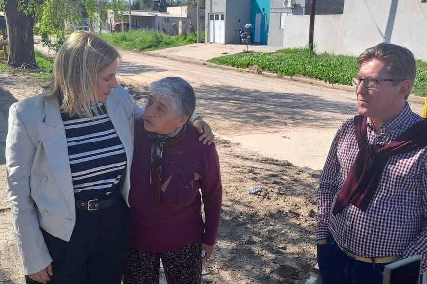 La agenda continuó con la inspección de dos proyectos municipales de gran envergadura que se ejecutan con financiamiento del gobierno provincia