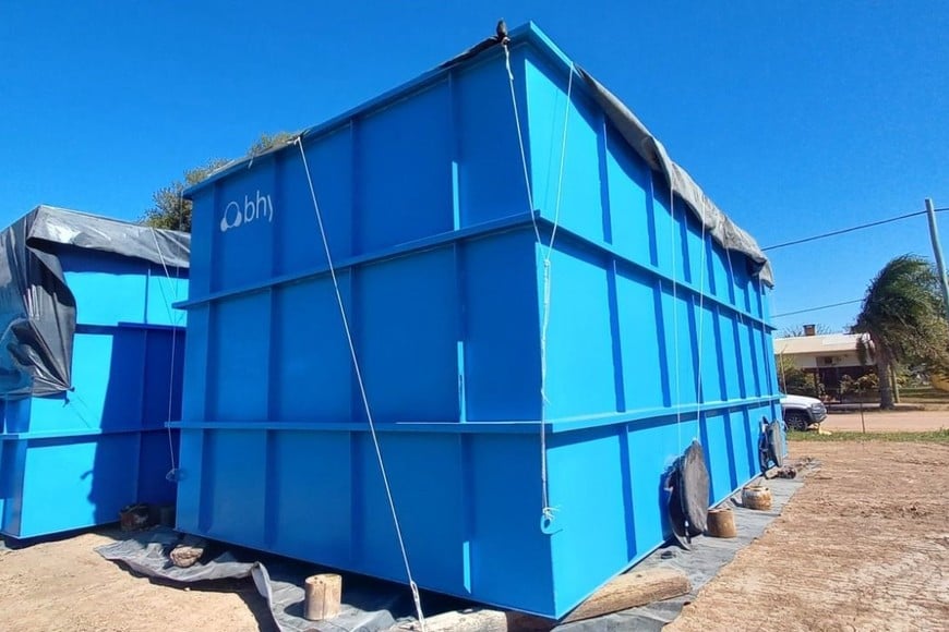 La obra comprendió el recambio integral de las cuatro bombas existentes por nuevos equipos de similares características