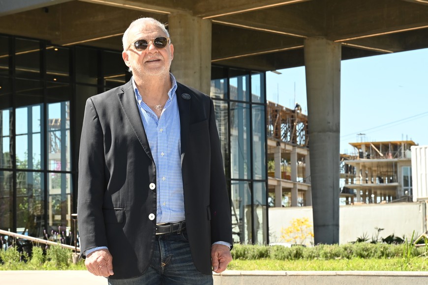 El empresario señaló que la quita temporal de retenciones beneficia al sector. Crédito: Flavio Raina.