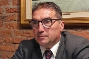 Dr. Francisco Javier Funes. Brindó detalles de la nueva Constitución de la Provincia de Santa Fe. Archivo El Litoral