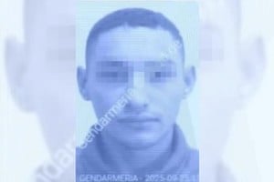 Matías Agustín Ozorio tiene pedido de captura internacional. Foto INTERPOL
