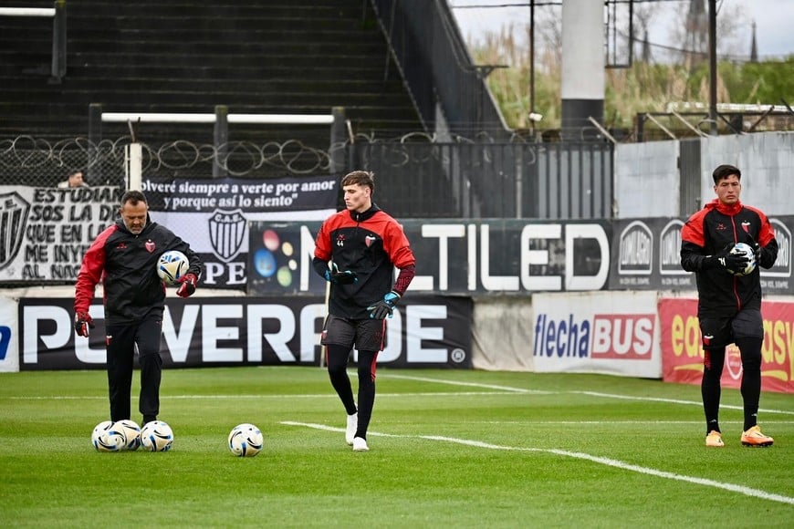 La entrada en calor del Sabalero. Crédito: Juan Foglia