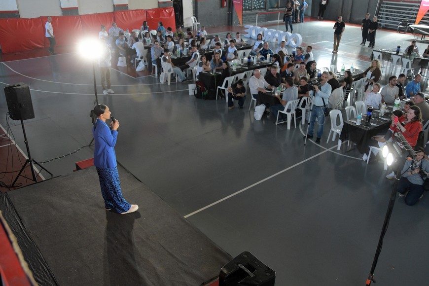 Deportistas recibieron econocimientos por sus logros 2024. Crédito: Guillermo Di Salvatore.