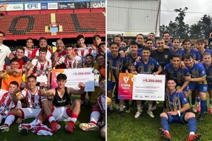 Centenario de San José de la Esquina y Unión de Santa Fe se cruzan en la final.