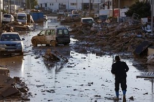 La Comunidad Valenciana se encuentra nuevamente en alerta roja por lluvias torrenciales,