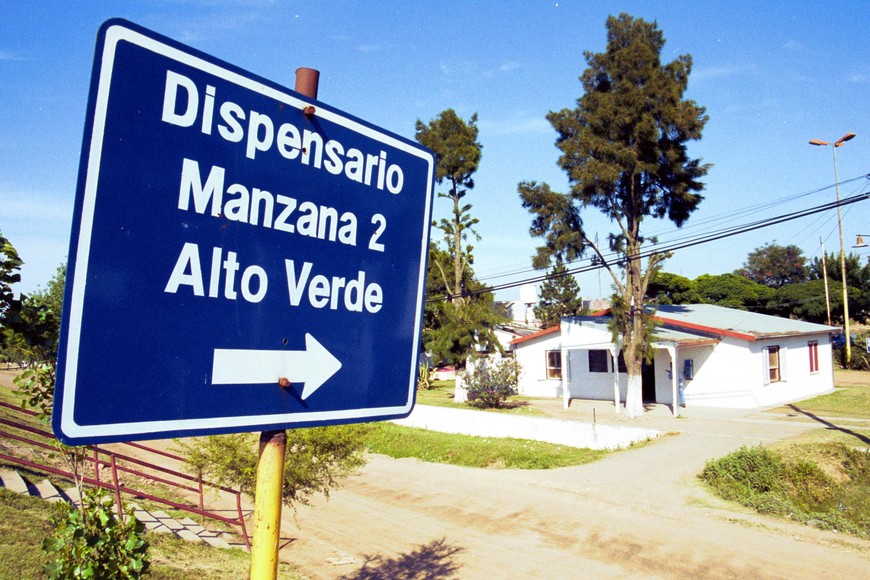 La víctima llegó sin vida al  dispensario de Alto Verde. Foto: archivo