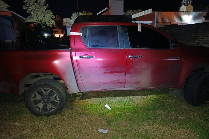 El vehículo, denunciado como robado en Quilmes, quedó secuestrado a disposición de la Justicia.