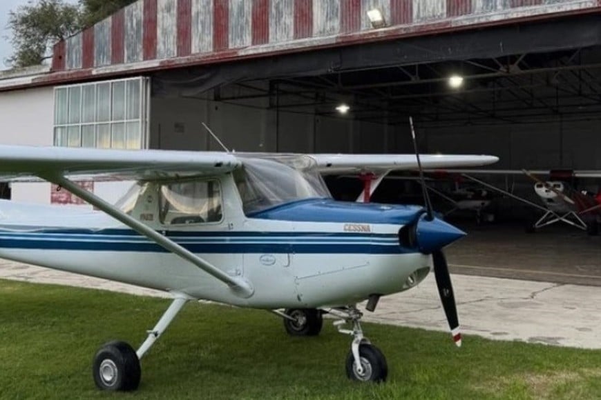 La avioneta había partido minutos antes del Aeroclub de Miramar.