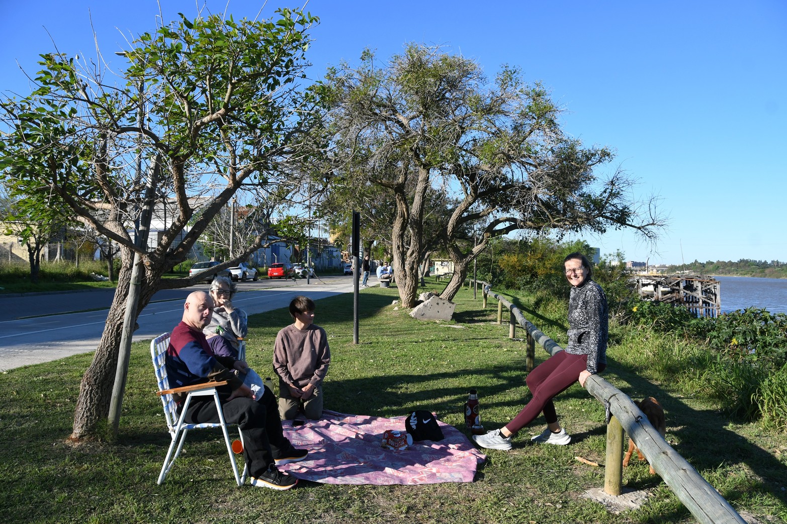 El Paseo del Puerto, la "pausa verde" para descansar un rato de la tediosa rutina