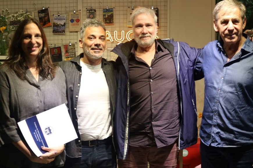 Alejandro Katz participó en Santa Fe de un debate sobre democracia y polarización. Foto: Gentileza