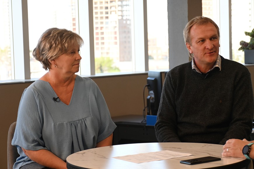 Tofolo y Steinmann presentaron los proyectos y desafíos de su gestión. Crédito: Flavio Raina.