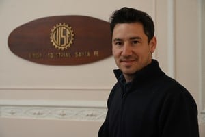 Alejandro Maglianesi, presidente de la UISF Joven. Créditos: Flavio Raina