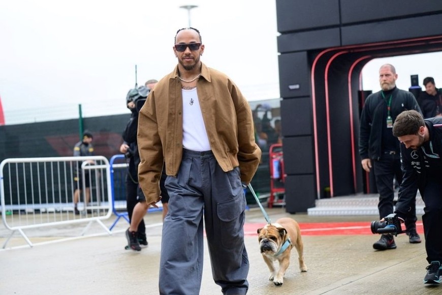 Roscoe fue ícono del paddock: tenía redes sociales y hasta campañas de moda.