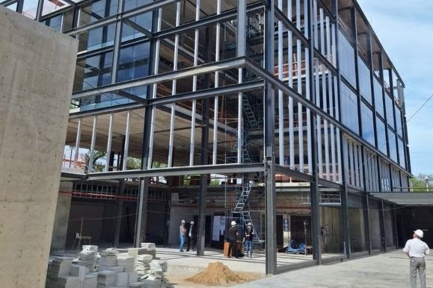 La obra avanza a buen ritmo en el barrio Gutiérrez.