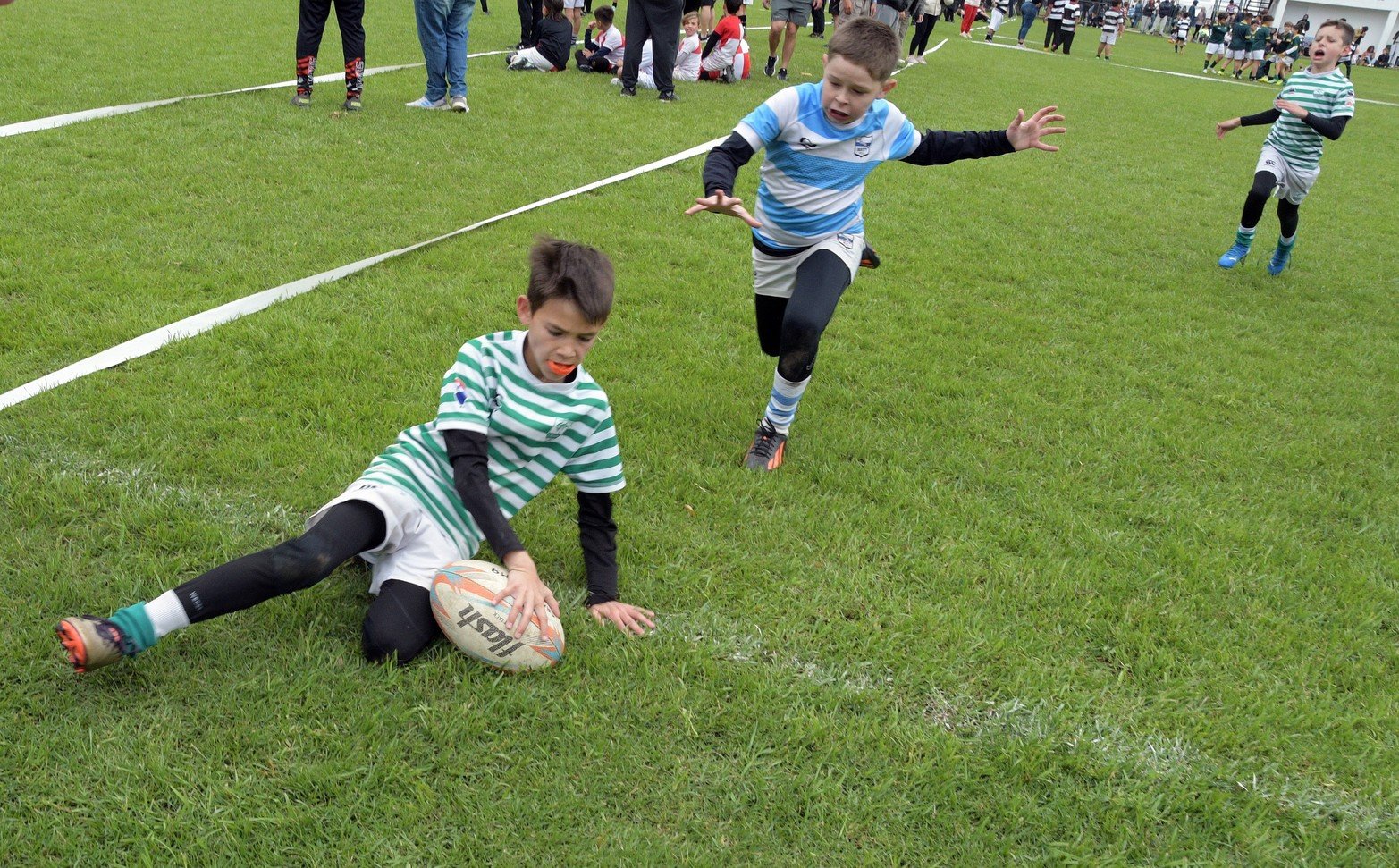 Un sábado de fiesta con la realización de la IV edición del Encuentro Nacional de Rugby Infantil “Julio A. Tejerina”