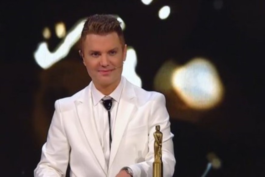 Santiago del Moro fue el ganador del Martín Fierro de Oro 2025.