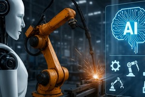 Imagen ilustrativa. La automatización, robótica o inteligencia artificial se establecieron en la industria.