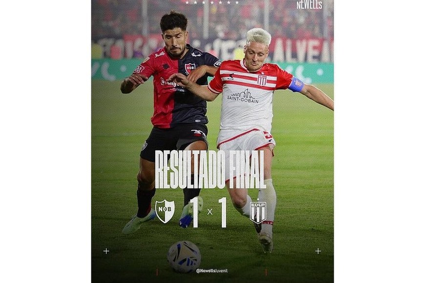 Newell´s vs Estudiantes. Foto: @Newells