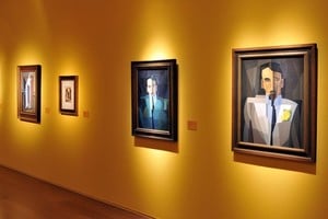 Obras de Pettoruti expuestas en el Malba. Foto: Gentileza Malba