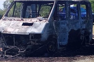 Trafic quemada colonia san josé restos humanos