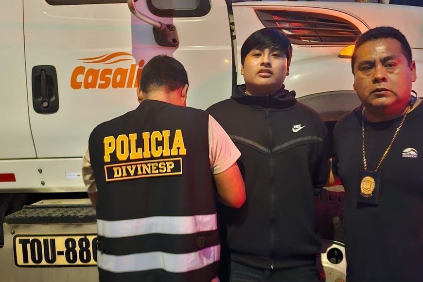 "Pequeño J." se encuentra detenido en Perú.