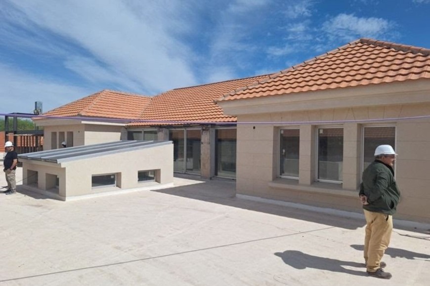 La obra avanza a buen ritmo en el barrio Gutiérrez.