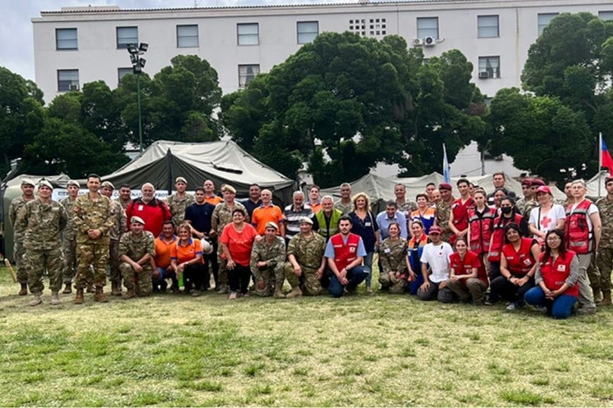 Una de las ediciones previas del ejercicio Solidaridad entre Argentina y Chile. Crédito: Gobierno de la Nación
