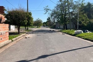 Sarmiento al 8000, la zona donde ocurrió el incidente. Foto: El Litoral