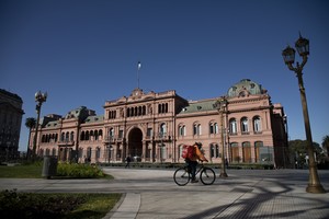 Casa Rosada, la sede gubernamental del gobierno federal. Xinhua.
