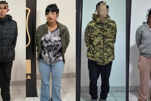 Magalí Celeste González Guerrero, Daniela Iara Ibarra, Maximiliano Andrés Parra y Miguel Ángel Villanueva Silva