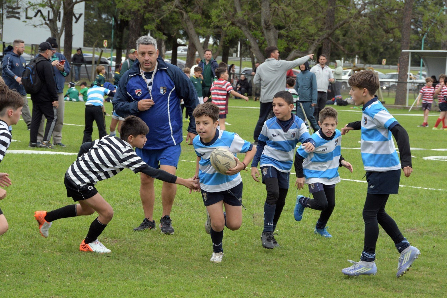 Un sábado de fiesta con la realización de la IV edición del Encuentro Nacional de Rugby Infantil “Julio A. Tejerina”