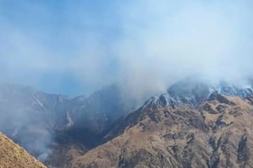 El incendio consumió cerca de 290 hectáreas de pastizal de altura.