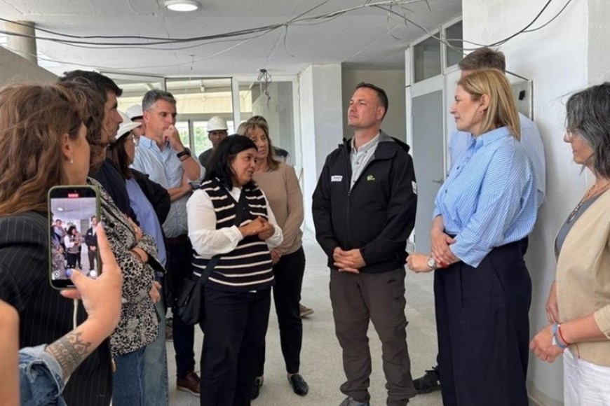 Importante avance en la construcción de la Escuela Nº 238.