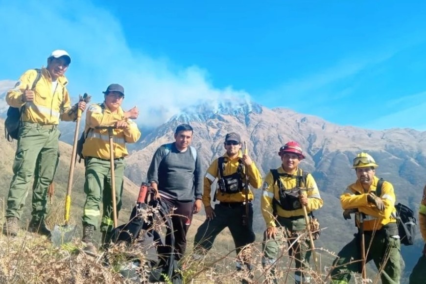 Se organizaron los operativos de rescate y combate de fuego.