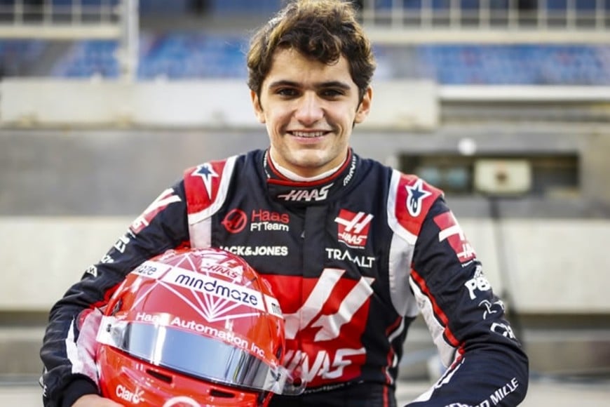 El piloto brasileño-estadounidense debutó en la F1 con Haas en 2020.