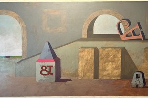 Una obra de Maza que forma parte de la exposición  Foto: Museo Nacional de Bellas Artes