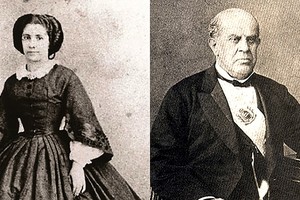 Aurelia Vélez Sarsfield y Domingo Faustino Sarmiento. Un amor que merece ser recordado. Archivo El Litoral