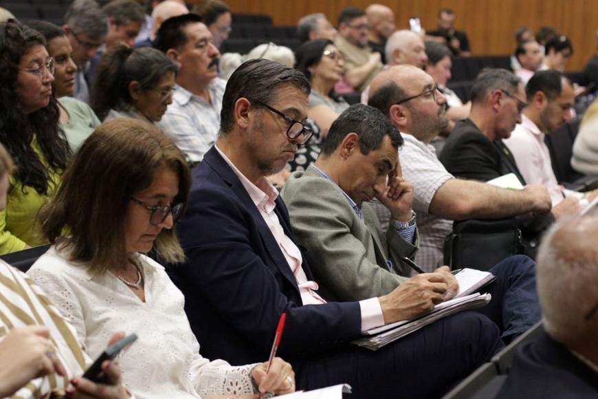 Primera reunión de Poletti con vecinales. Foto  Gentileza