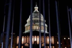 The U.S. Capitol, hours before a partial government shutdown is set to take effect, in Washington, D.C., U.S., September 30, 2025. REUTERS/Elizabeth Frantz     TPX IMAGES OF THE DAY