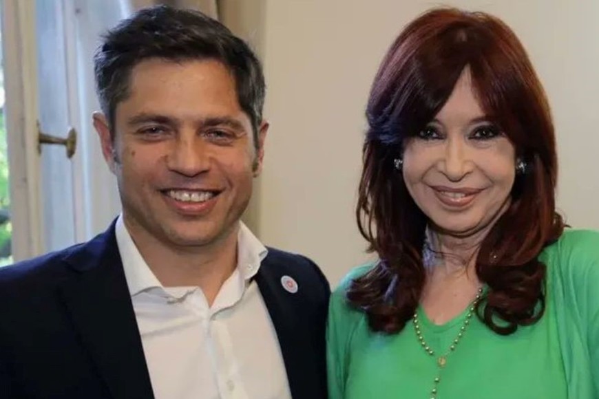 Axel Kicillof y Cristina Kirchner compartieron una reunión en San José 1111 en plena campaña. Foto: Gentileza