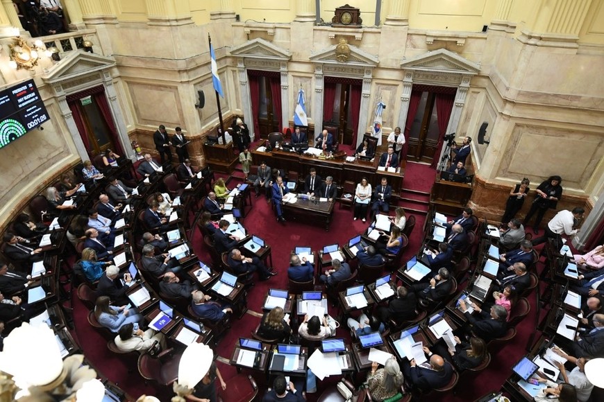 Honorable Senado de la Nación Argentina. Crédito: HCSN