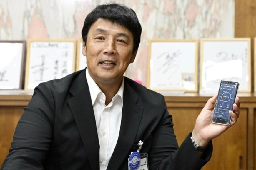 Masafumi Koki alcalde de Toyoake, Japón