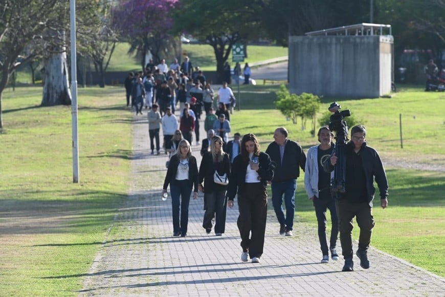 Acto de Jura de la Nueva Constitución Provincial, llevado a cabo en el Museo de la Constitución. Flavio Raina.