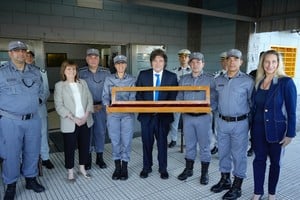 Milei presentó el nuevo Código Penal junto a Bullrich en el penal de Ezeiza.