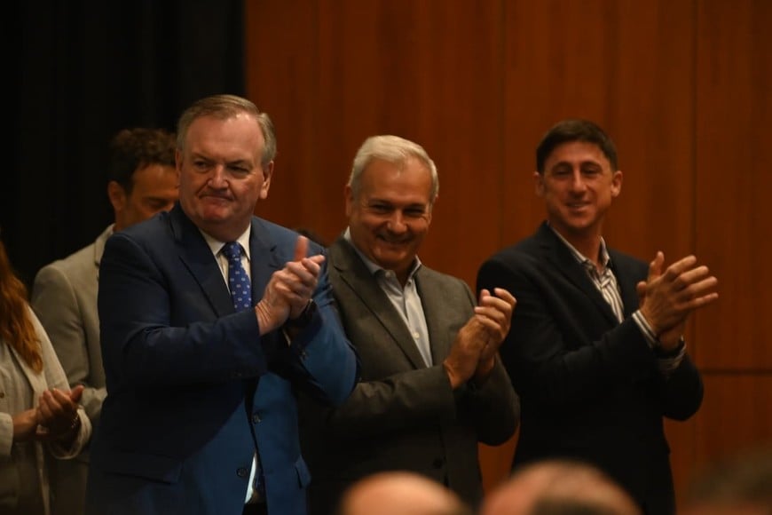 Acto de Jura de la Nueva Constitución Provincial, llevado a cabo en el Museo de la Constitución. Flavio Raina.