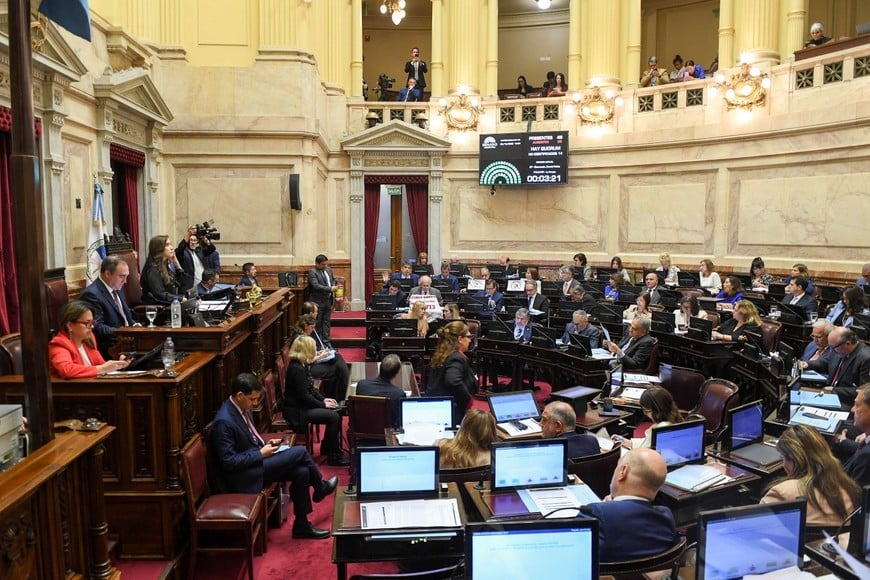 Honorable Senado de la Nación Argentina. Crédito: HCSN