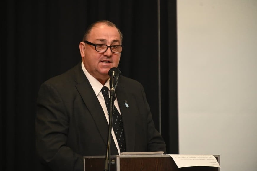 Acto de Jura de la Nueva Constitución Provincial, llevado a cabo en el Museo de la Constitución. Flavio Raina.